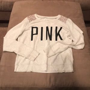 Slapped pullover PINK